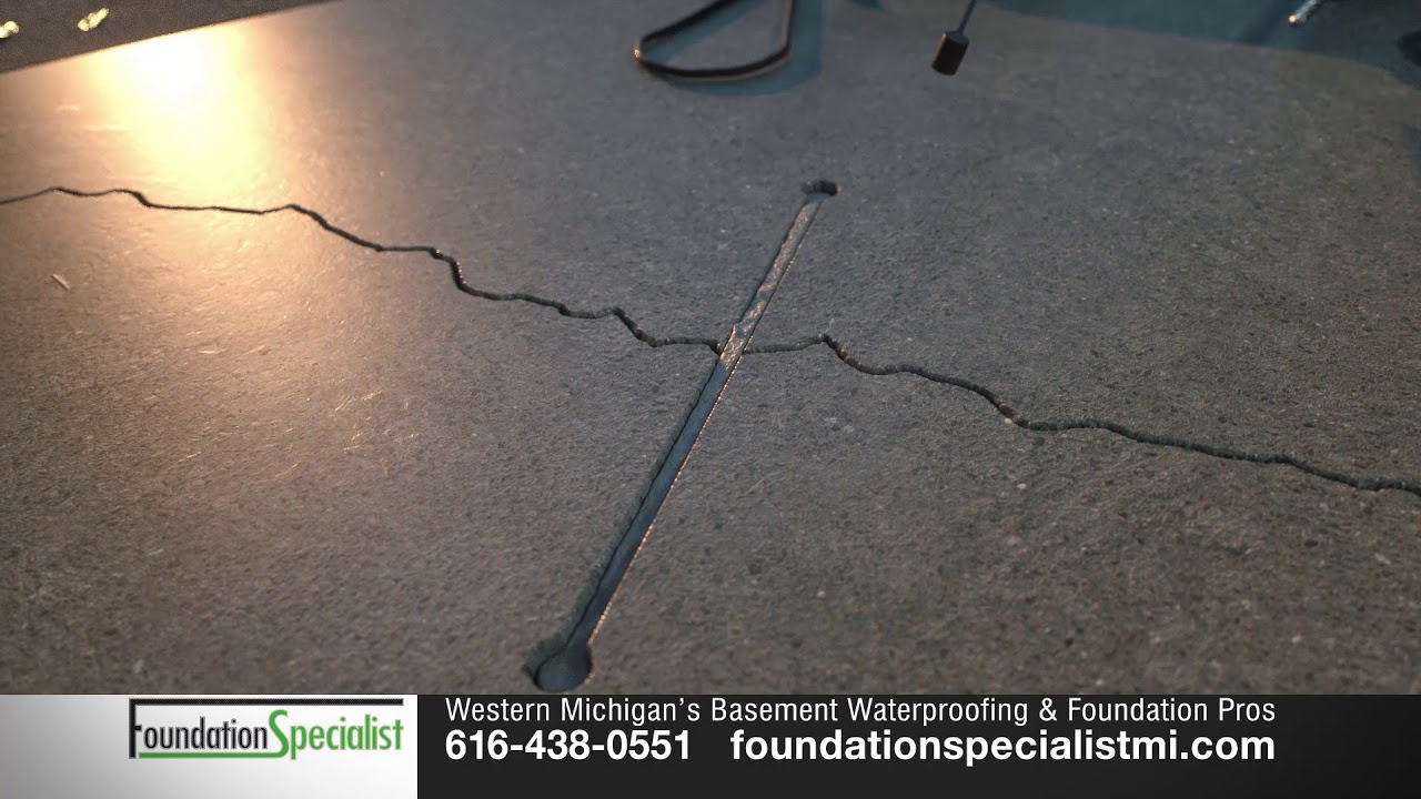 Concrete Contractor Grand Rapids Crack Crack Repair