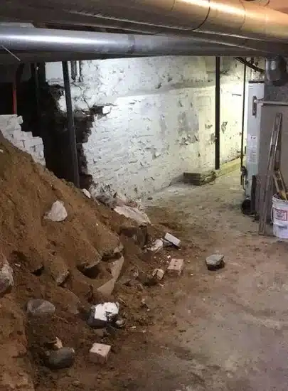 wall rebuild in a house in Grand Rapids, MI